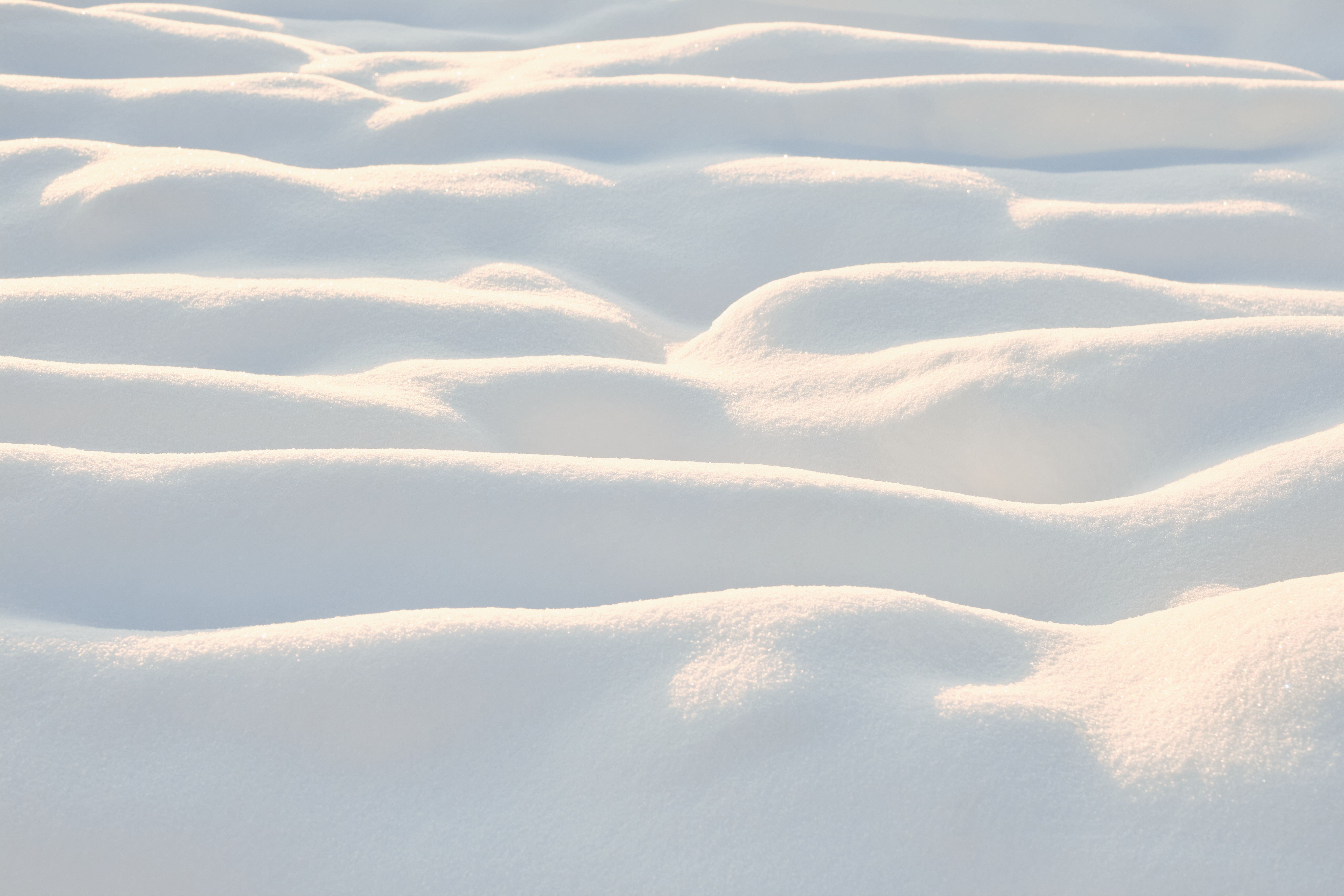 Another detail of snow shaped by the wind.
